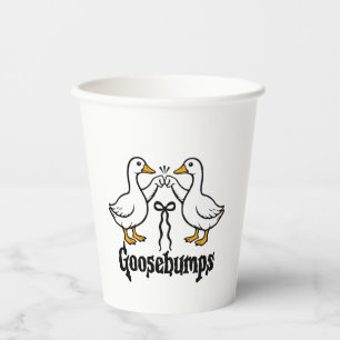 Goosebumps Silly Goose Funny Best Friends Paper Cups
