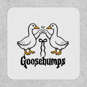 Goosebumps Silly Goose Funny Best Friends  Patch