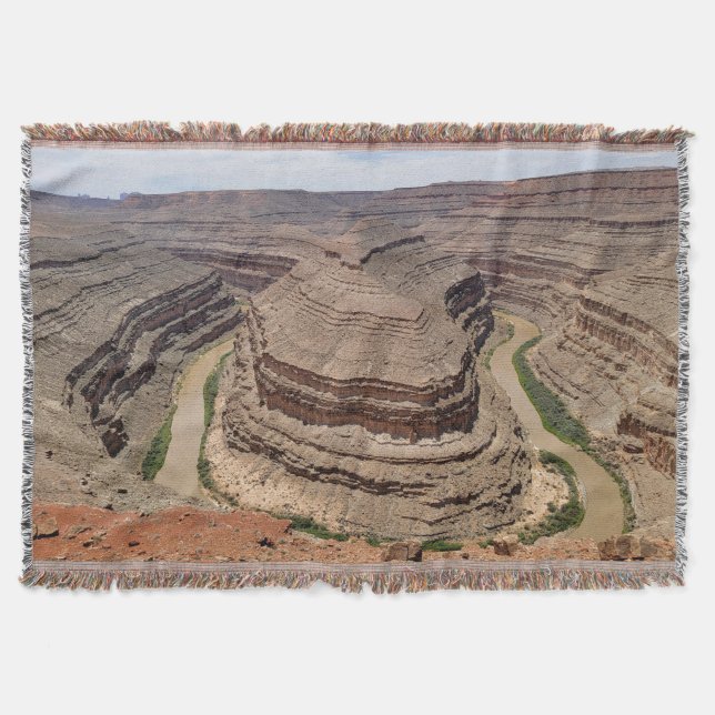 Goosenecks Throw Blanket (Front)