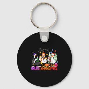 Gooses Halloween Thanksgiving Christmas Happy Hall Keychain
