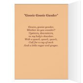 "Goosie, Goosie Gander" (Inside (Left))