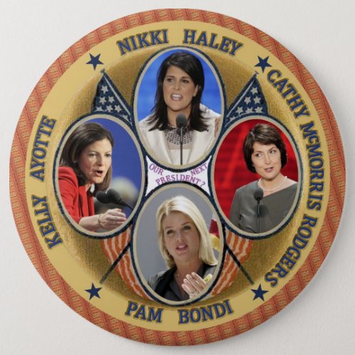 GOP Candidates for President 2016 Pinback Button