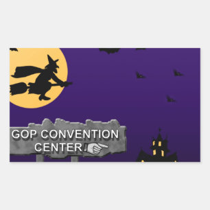 GOP Convention Center Rectangular Sticker