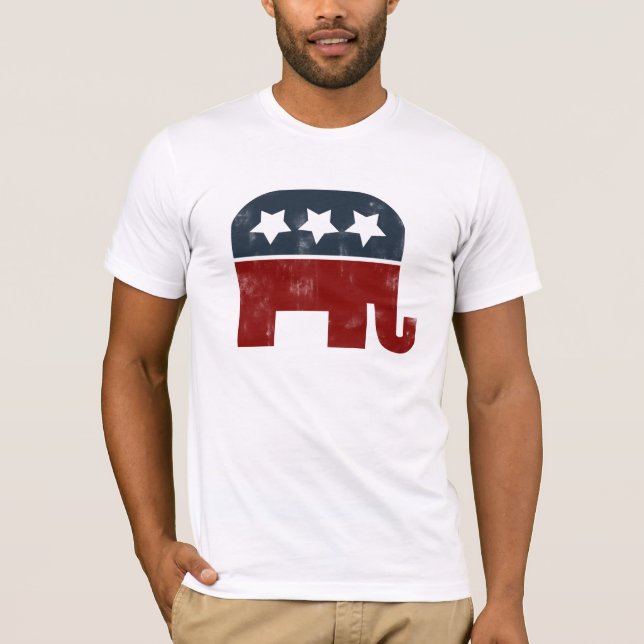 GOP elephant logo T-Shirt (Front)