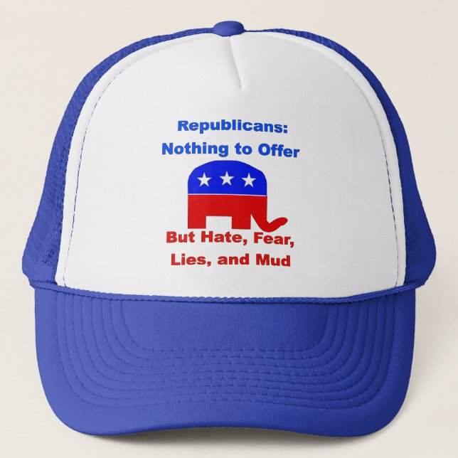 GOP Fearmongers Trucker Hat (Front)