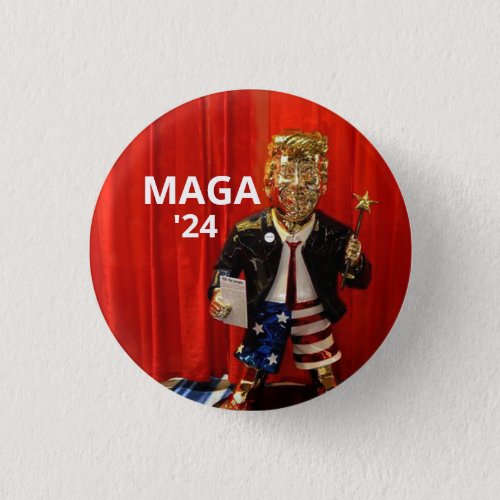 GOP Golden Boy Donald Trump Button