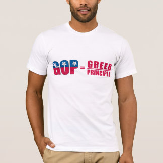 GOP = Greed Over Principle Men's Shirt
