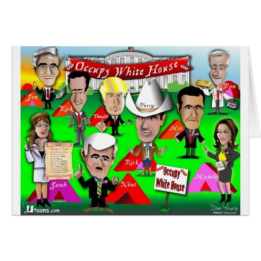 GOP Occupy White House Cards (Front Horizontal)