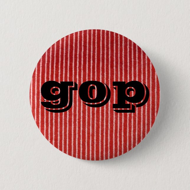 gop pinback button (Front)