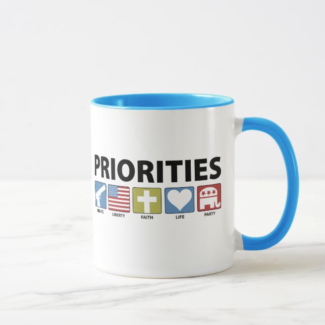 GOP Priorities Mug (Right)