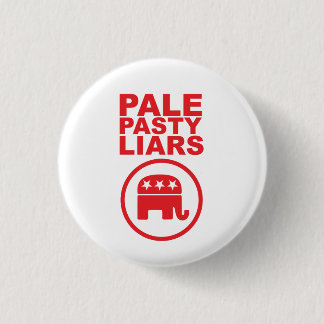 GOP Republican Pale Pasty Liars Button