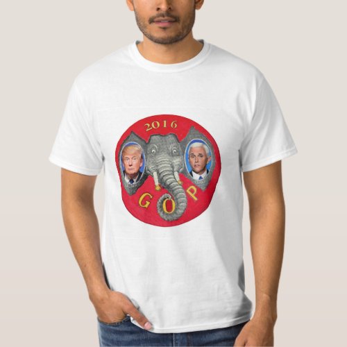 GOP Trump Pence 2016 T_Shirt