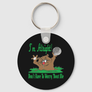 Gopher and the Golfball Keychain