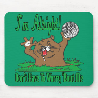 Gopher and the Golfball Mouse Pad
