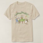 GOPHER BAROQUE by Sandra Boynton T-Shirt<br><div class="desc">GOPHER BAROQUE: Two wildly enthusiastic gopher musicians—harpsichord and violin—go for broke. A famous and beloved classic (and classical) Boynton design,  in print since 1977,  and redrawn and updated by her in 2022.</div>