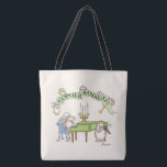GOPHER BAROQUE by Sandra Boynton Tote Bag<br><div class="desc">GOPHER BAROQUE: Two wildly enthusiastic gopher musicians—harpsichord and violin—go for broke. A famous and beloved classic (and classical) Boynton design,  in print since 1977,  and redrawn and updated by her in 2022.</div>