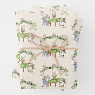 GOPHER BAROQUE by Sandra Boynton Wrapping Paper Sheets