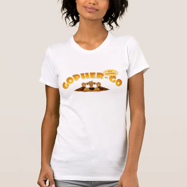 Gopher-Go T-Shirt | Zazzle