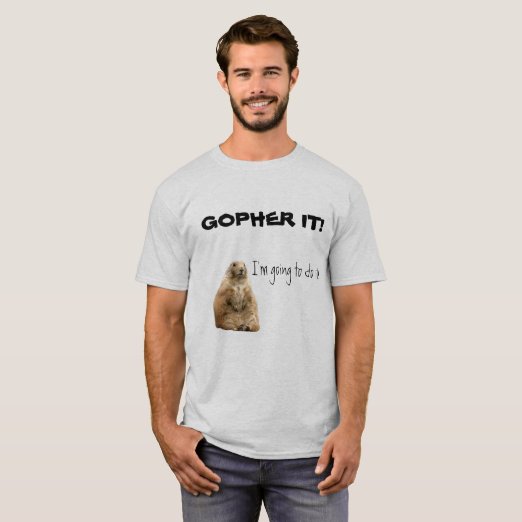 go go gophers t shirt