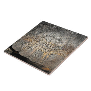 Gopher Tortoise Shell Design Tile