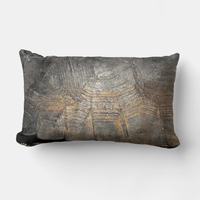 Gopher Tortoise Shell Lumbar Pillow (Front)