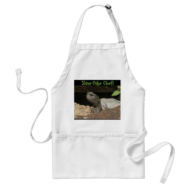Gopher Tortoise Slow Cooker! Adult Apron (Front)