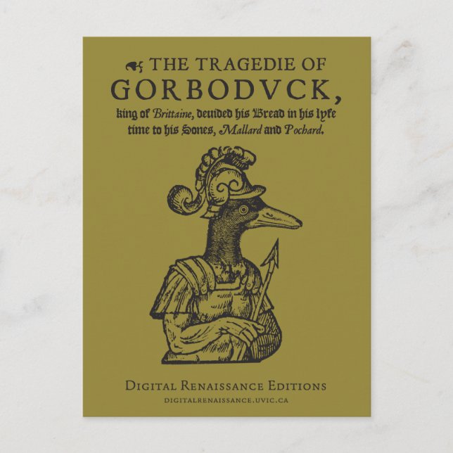 Gorboduck Postcard (Front)