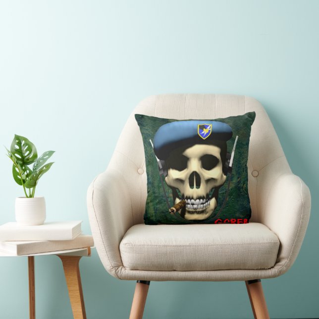 Gorby's Nice Cotton Throw Pillow (Chair)