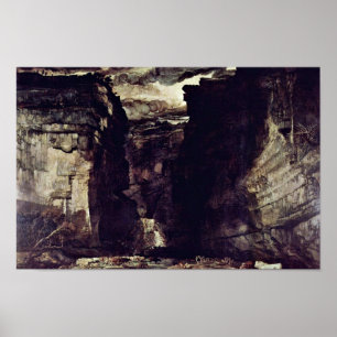 Gordale Scar By James Ward Poster