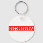 Gordita Stamp Keychain