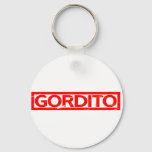 Gordito Stamp Keychain