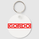 Gordo Stamp Keychain