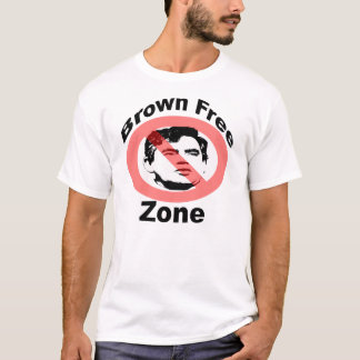 Gordon Brown Free Zone T-Shirt