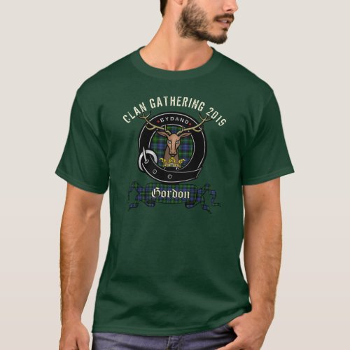 Gordon Clan Badge Personalized T_Shirt