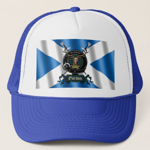 Gordon Clan Badge Scottish Trucker Hat