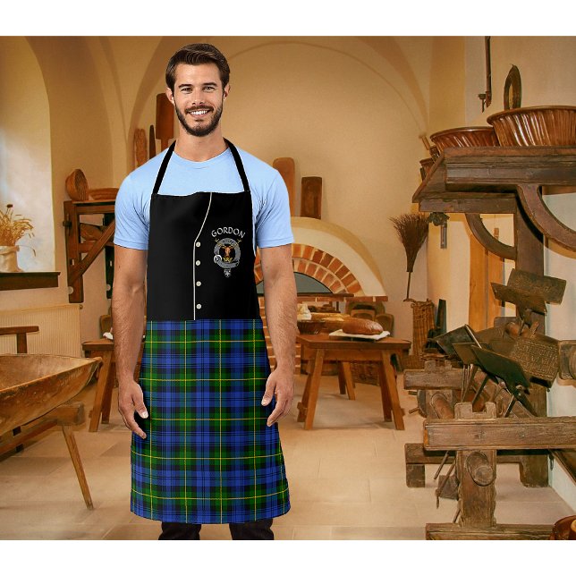 Gordon Clan Badge & Tartan Kilt Apron (Creator Uploaded)