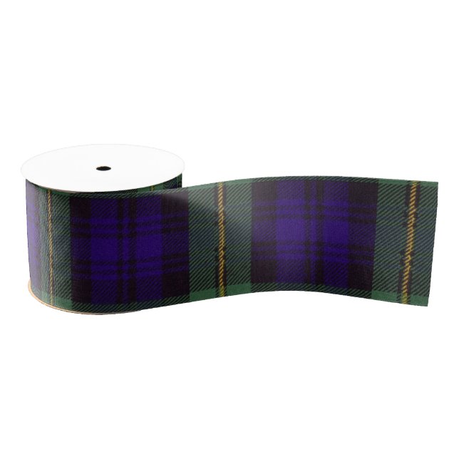 Gordon clan Plaid Scottish tartan Grosgrain Ribbon (Spool)