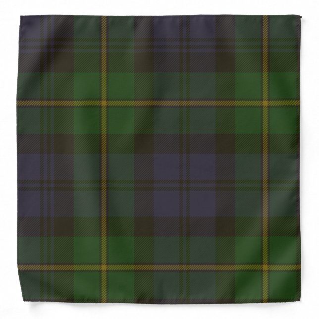 Gordon Clan Tartan Bandana (Front)