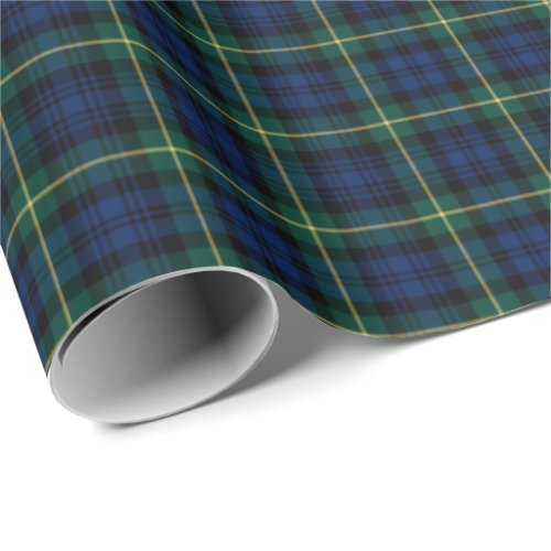 Gordon Clan Tartan Wrapping Paper