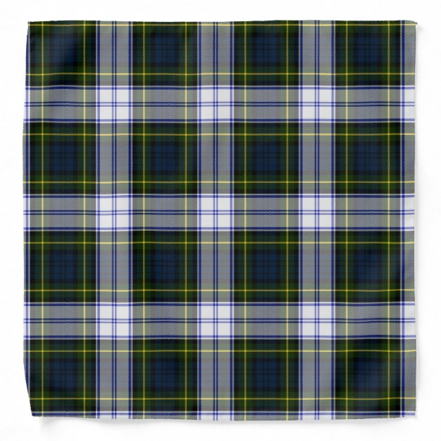 Gordon Dress Plaid Bandana (Front)