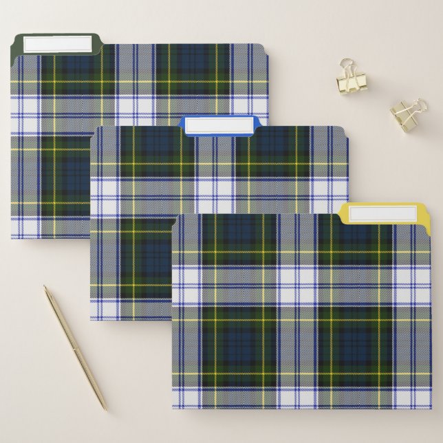 Gordon Dress Plaid File Folder Set (Set)