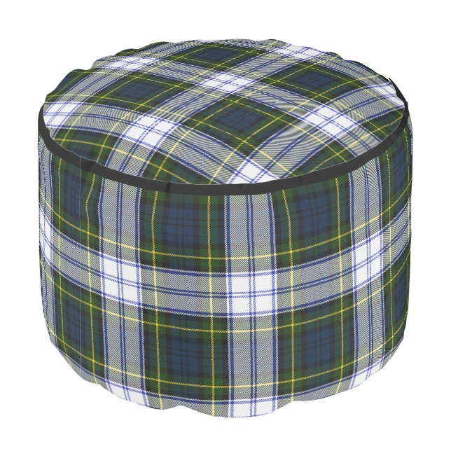 Gordon Dress Plaid Pouf Seat (Angled Back)