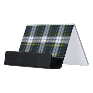 Gordon Dress Tartan Plaid Business Card Holder