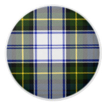 Gordon Dress Tartan Plaid Drawer Pull
