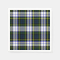 Gordon Dress Tartan Plaid Paper Napkins