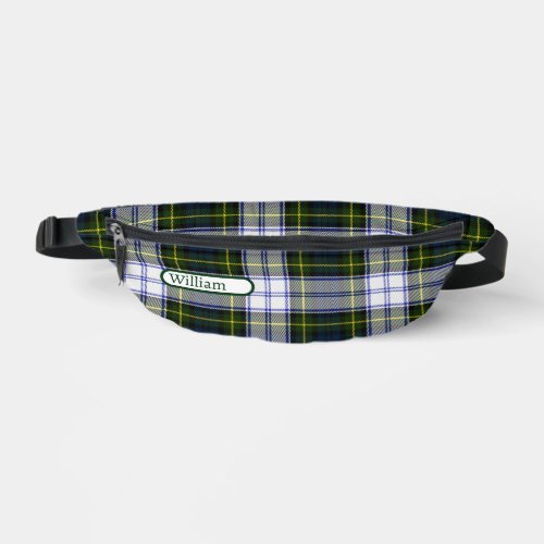 Gordon Dress Tartan Plaid Personalized Fanny Pack