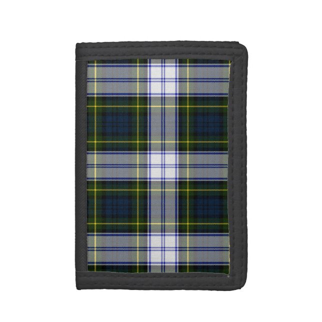 Gordon Dress Tartan Plaid Wallet (Front Vertical)