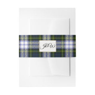 Gordon Dress Tartan Wedding Belly Band