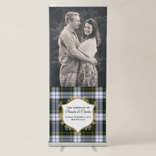 Gordon Dress Wedding Photo Retractable Banner