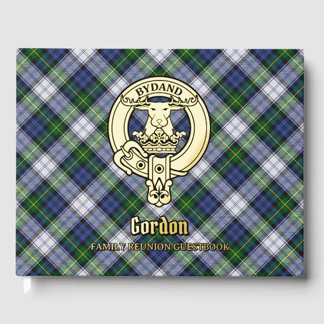 Gordon Family Reunion Foil Guest Book (Front)